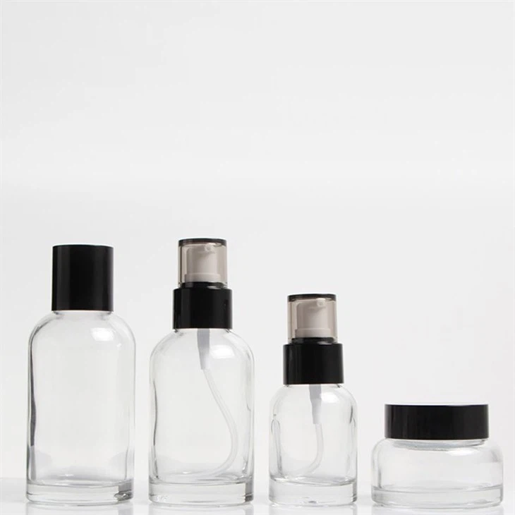 Perfume Bottle Thickened Glass Bottle Round Spiral Mouth Sub Packaging Spray Bottle Empty Cosmetic Bottle